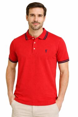 Polo Masculina Headplay Meia Malha 100% Algodão – Sem Bolso