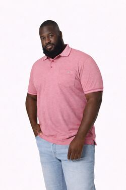 Camisa Polo Masculina Plus You Size – Piquet – Bordô – G1 ao G4