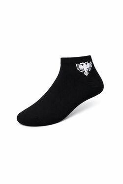 Meia Soquete Cavalera Masculina com Estampa Águia