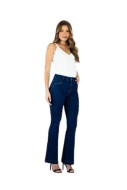 Calça Jeans Petit Flare Feminina Plus Size Muito Mais – Mod. 315 - 54059