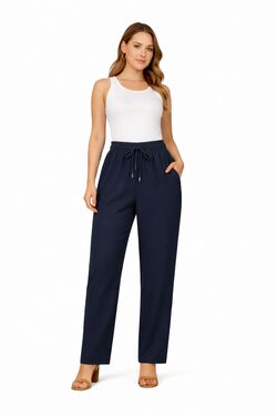 Calça Jogger Plus Size Secret  Cor Marinho