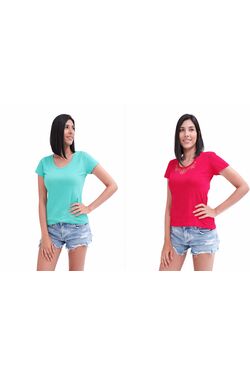 Blusa Slim Viscolycra Fr