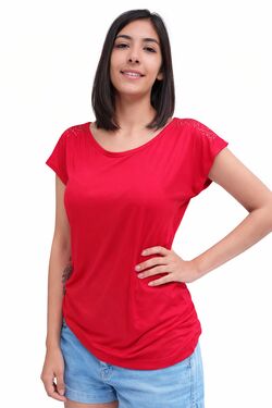 Blusa Slim Viscolycra Fr
