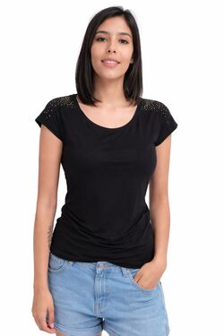 Blusa Slim Viscolycra Fr - 54210