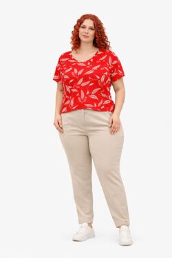 Blusa Plus Size Viscose Fiesta Estampa Pomba Paz Rovitex Secret Reto