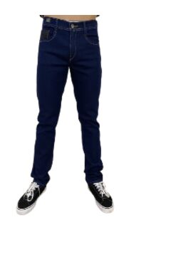 Calça Jeans Masculina Just Fit Plus Size Six One Marinho – 42 ao 54 - 54329