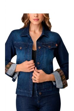 Jaqueta Jeans Feminina HNO com Elastano – Conforto e Caimento Perfeito